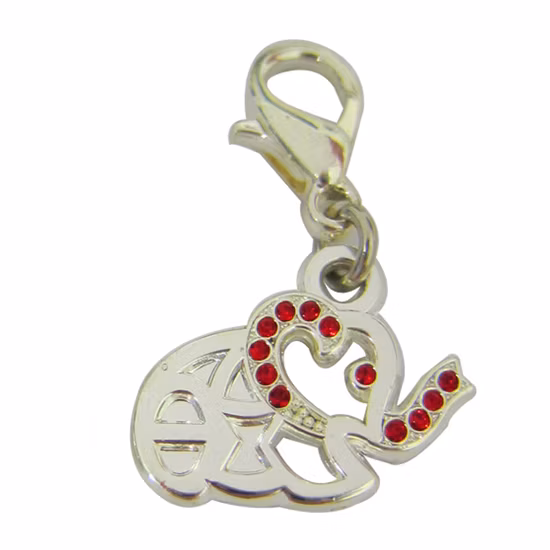 Werbeartikel, günstiger Anime-Cartoon-Charm mit klarer, transparenter Spiegeloberfläche, Acryl, individuell gestaltet, mit Logo-gedrucktem Anhänger (Charm).